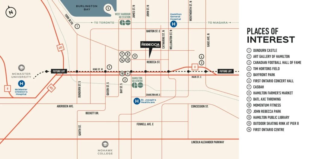 Amenities map